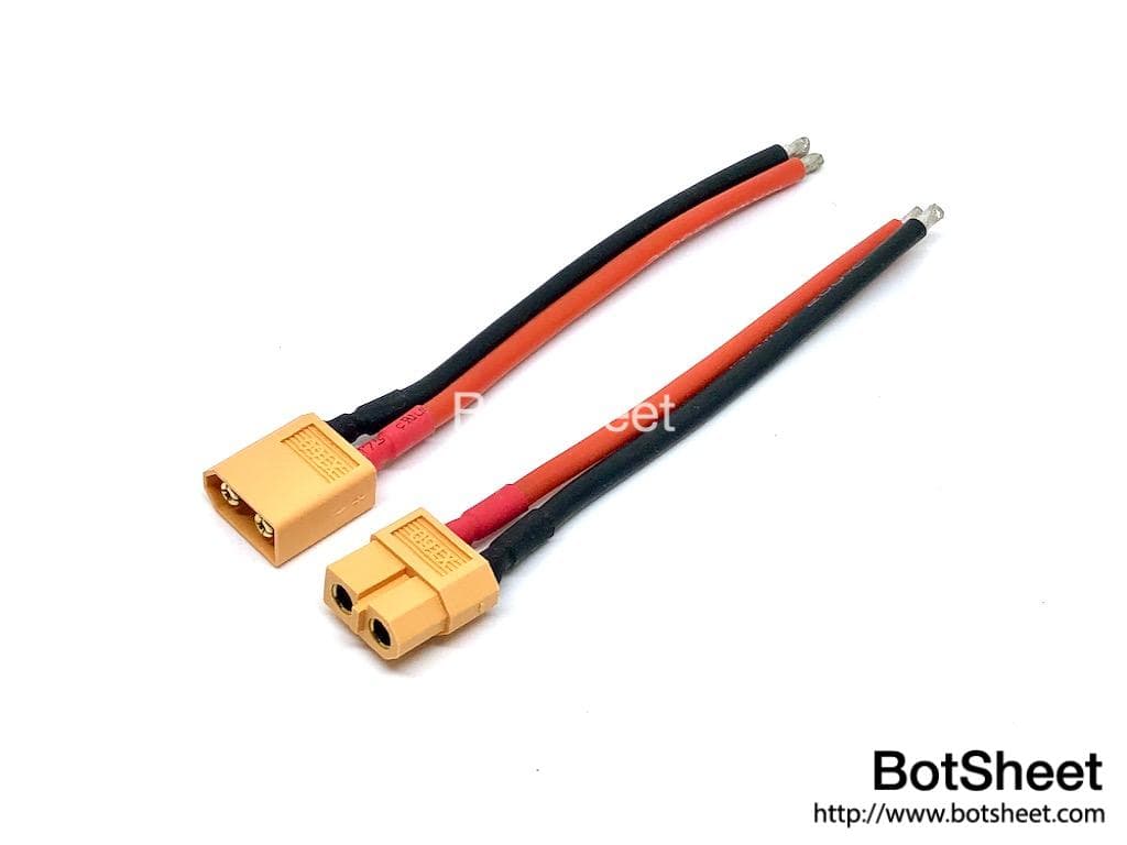 14AWG XT60硅膠連接線