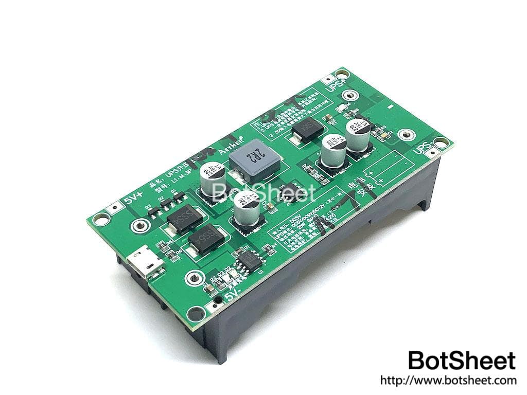 18650鋰電池升壓模組 (12V1.5A)