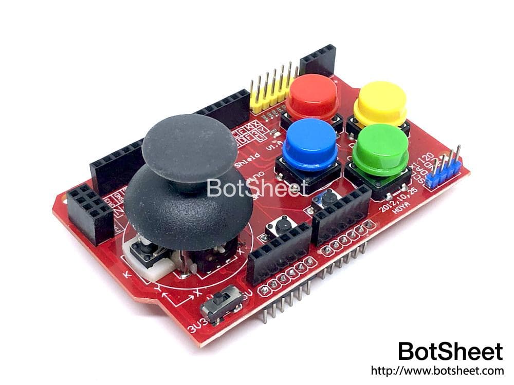 Arduino JoyStick Shield 手制擴展板