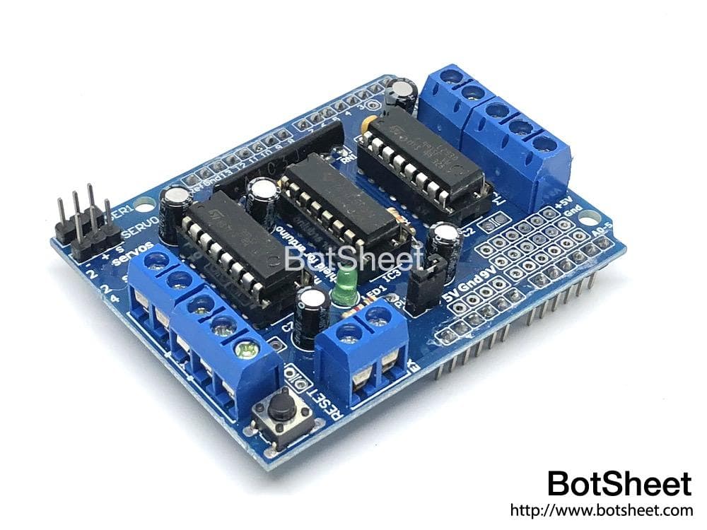 Arduino L293D 馬達驅動擴展板