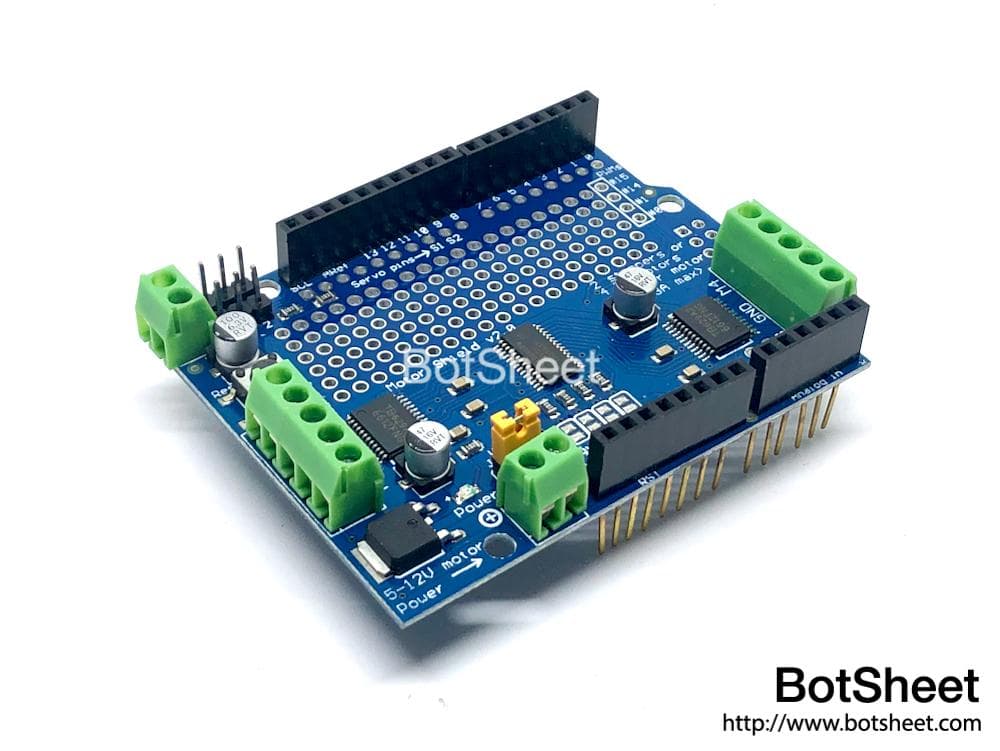 Arduino Motor Shield v2 高階馬達擴展板