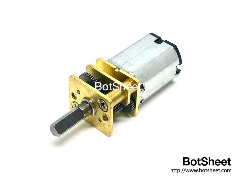 GA12-N20 微型齒輪減速馬達 (2V-4V)