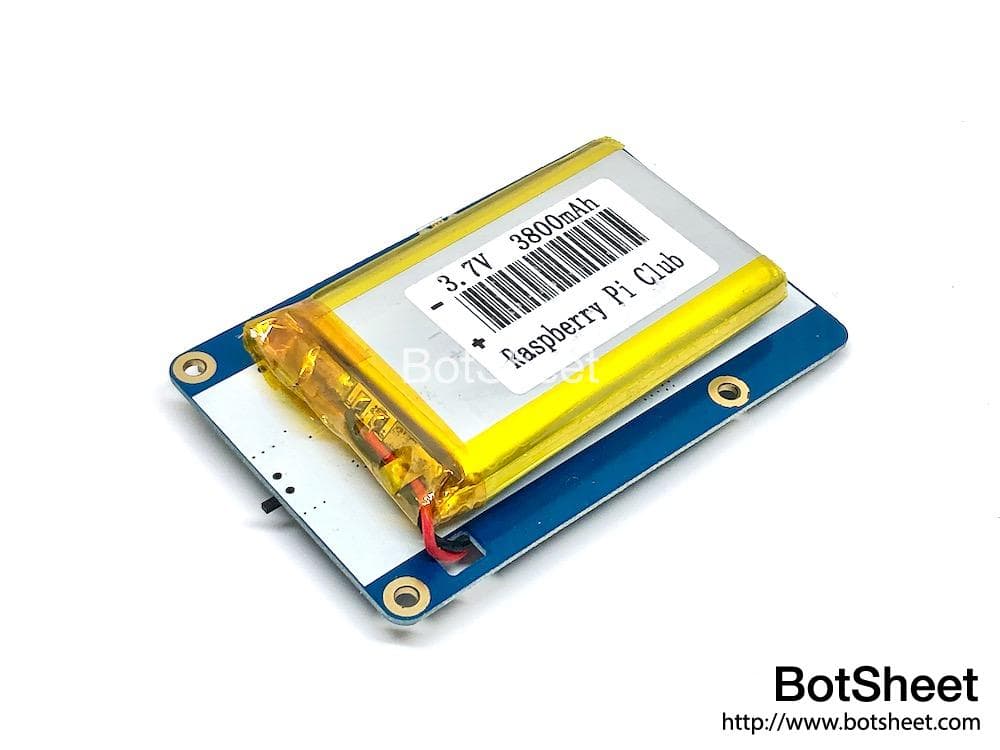 Raspberry Pi 鋰電池擴展板 3800mAH