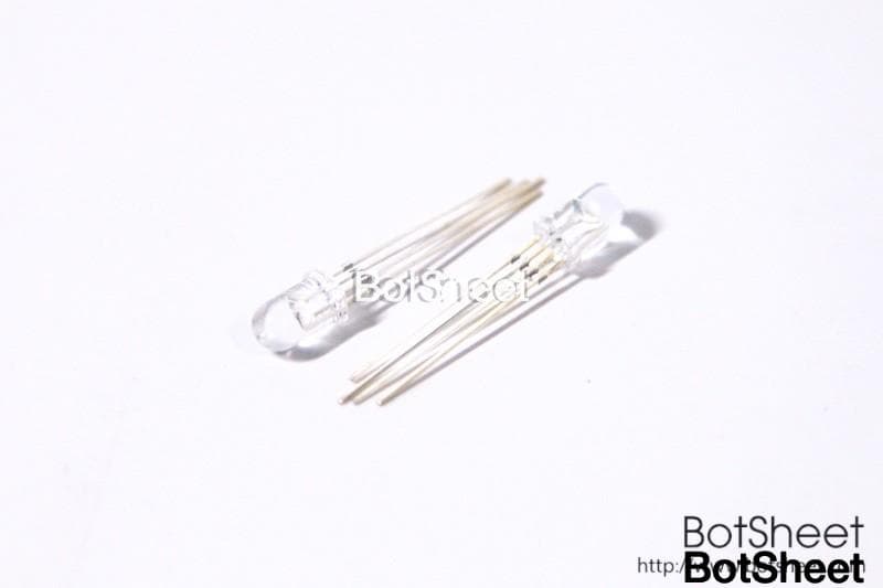三色全彩LED發光二極管 (5mm)