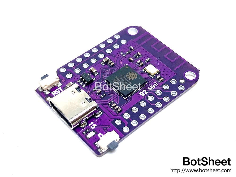 WeMos ESP32 S2 mini 微型開發板